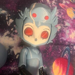 FLAWED PLA Helluva Boss Stolas Kabbit BJD WIP Painted